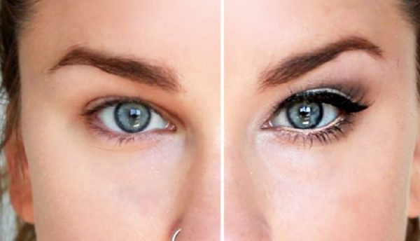 مدل خط چشم برای چشم های گود رفته